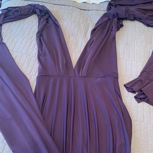 LuLu’s Plum Wrap Dress